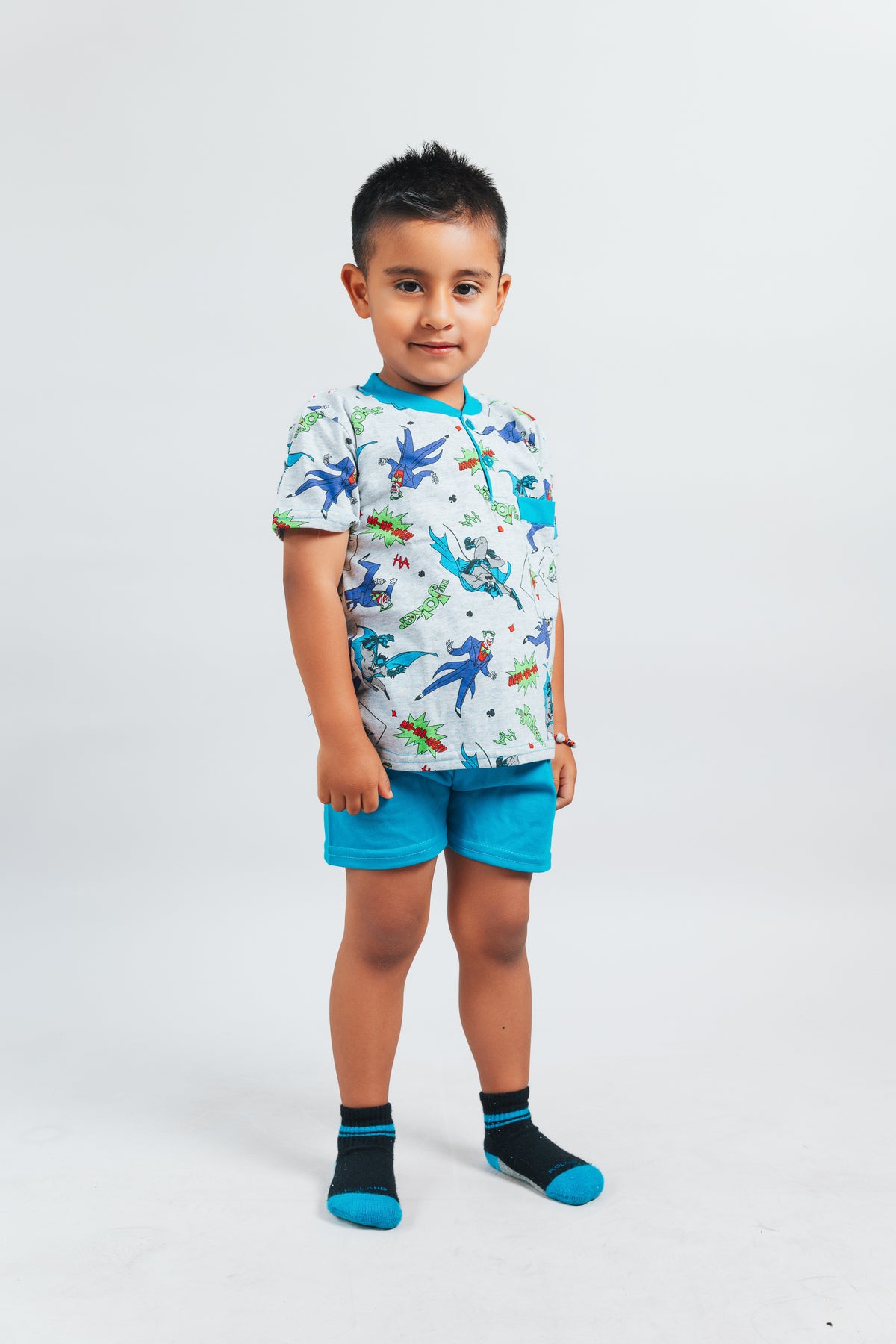 Pijama Camiseta + Short Niño Estampado
