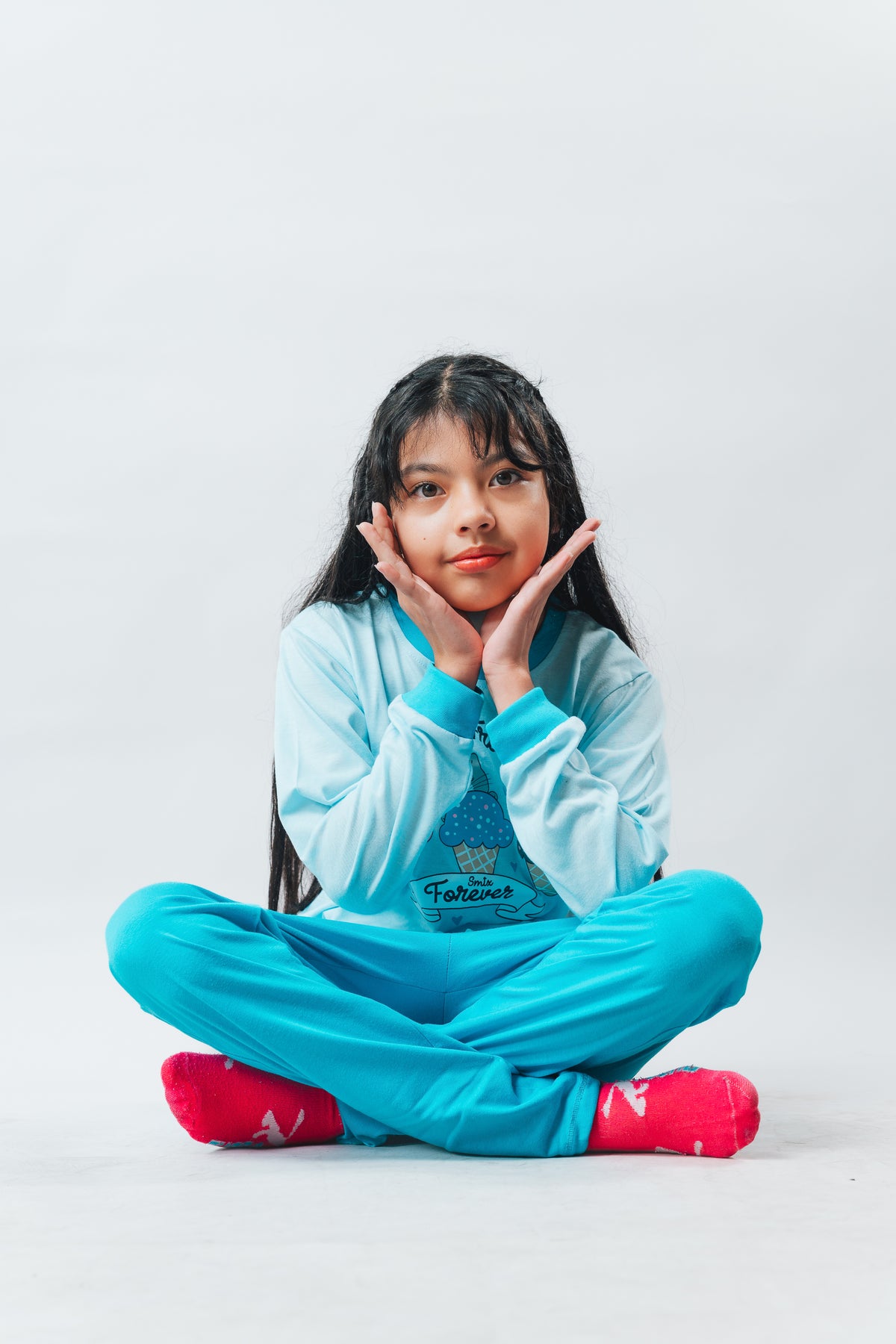 Pijama Manga Larga Estampada