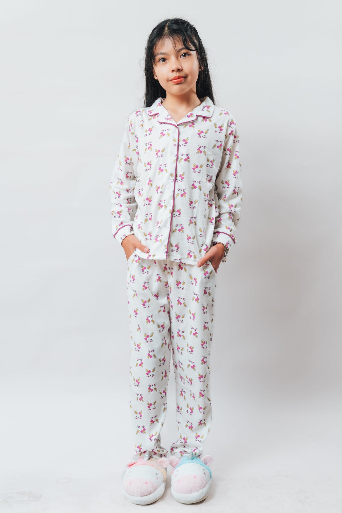 Pijama Abierta Estampada