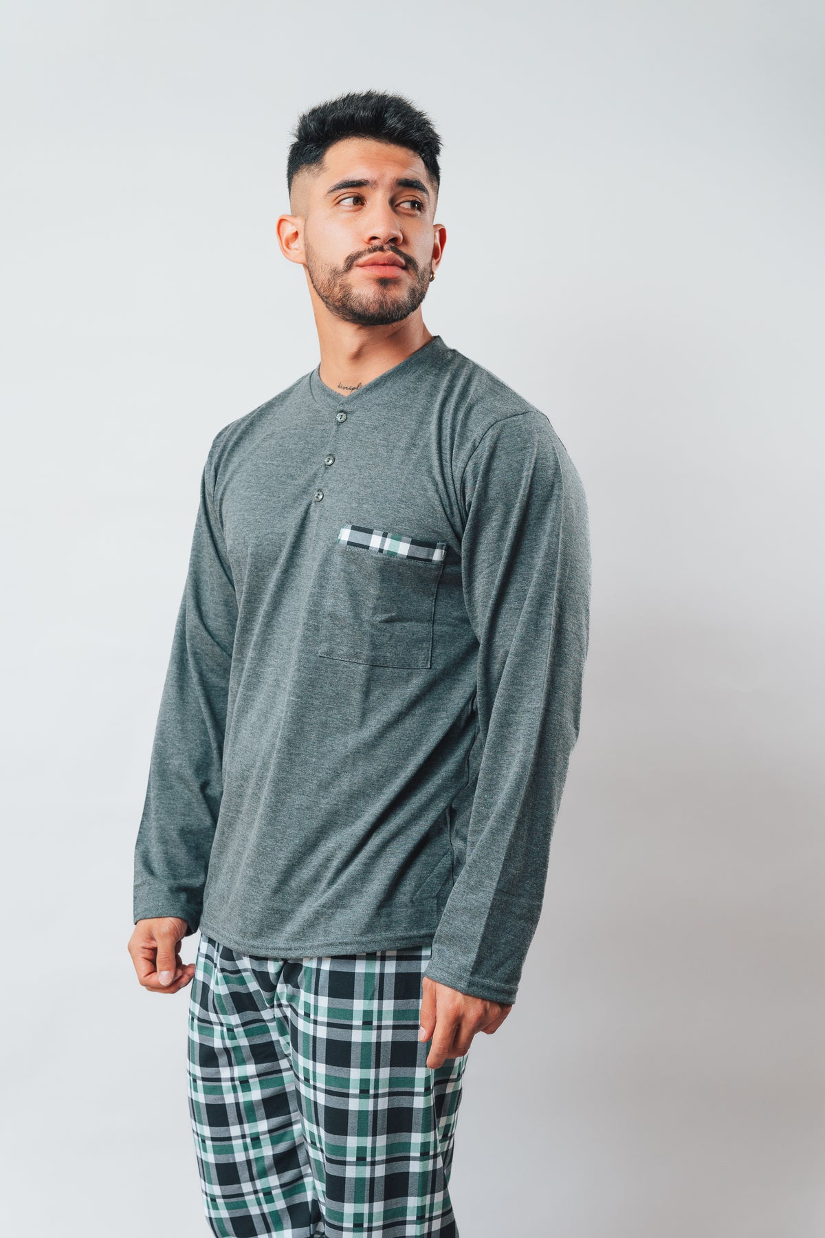 Pijama Pantalón a Cuadros Hombre