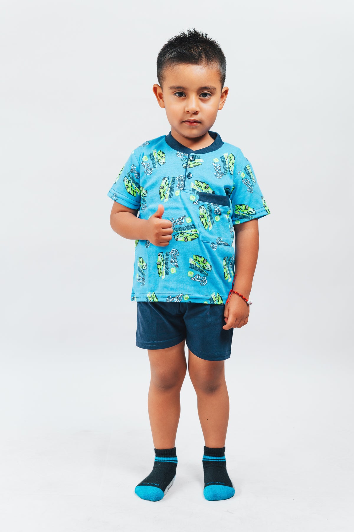 Pijama Camiseta + Short Niño Estampado
