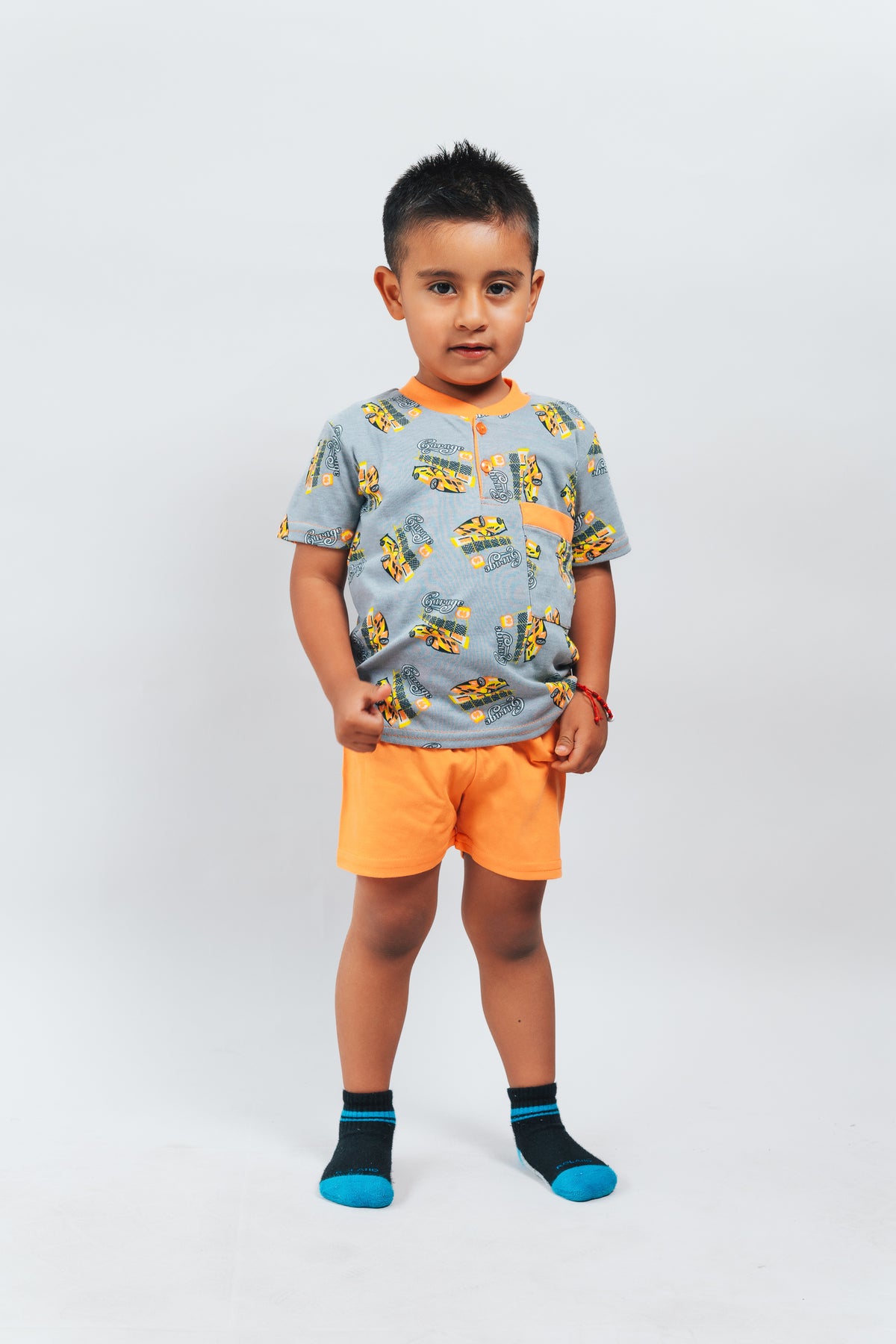Pijama Camiseta + Short Niño Estampado