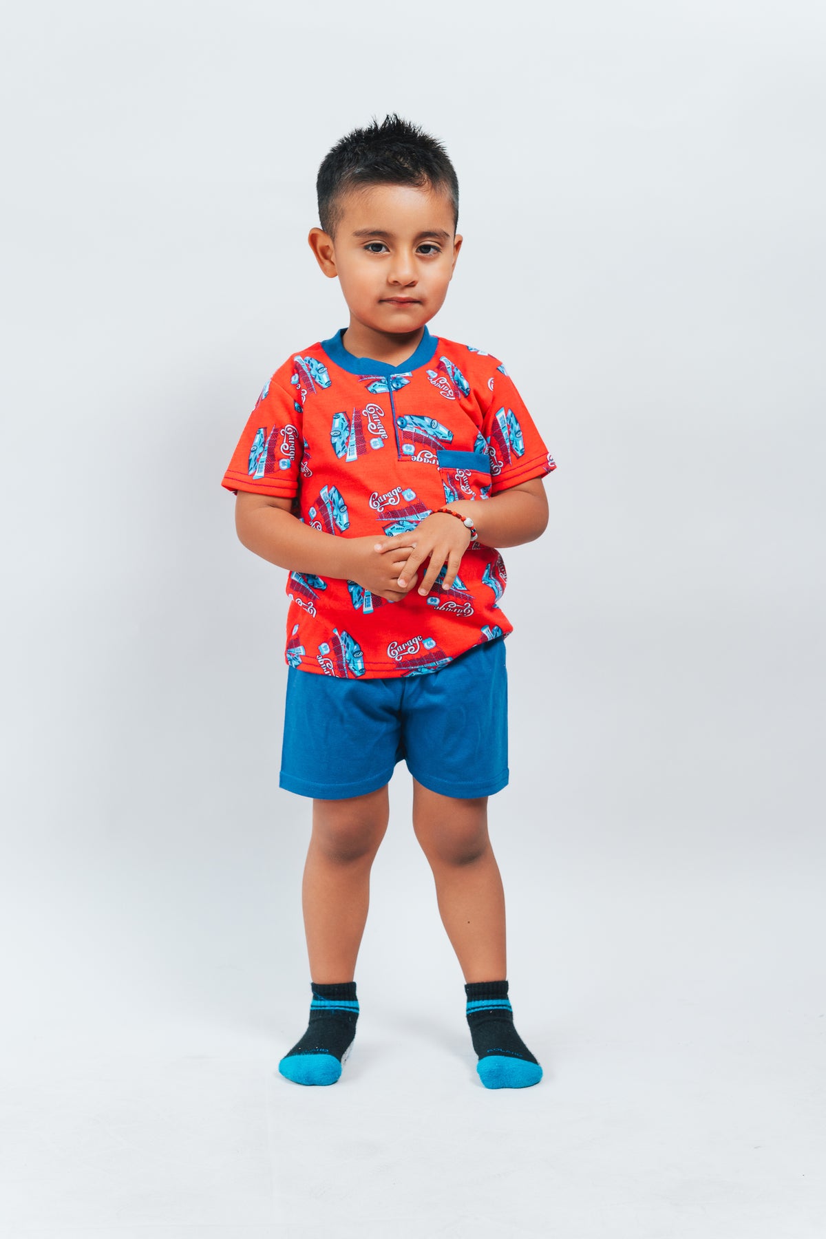 Pijama Camiseta + Short Niño Estampado